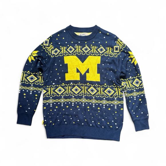 University Of Michigan Wolverines Ugly Christmas Sweater XXL - Picture 1 of 5